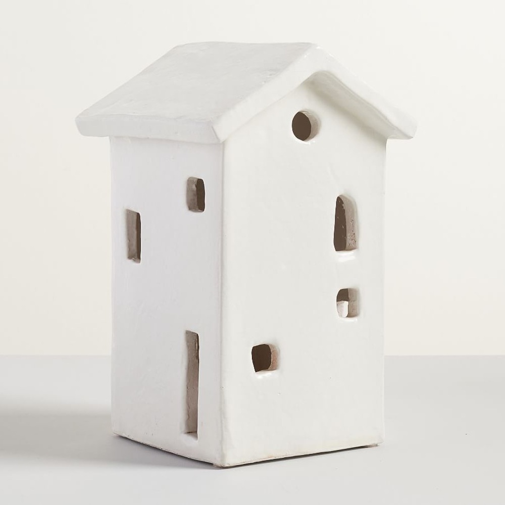Handcrafted Ceramic Christmas Village
House / DES: 1/ LG CERAMIC HOUSE